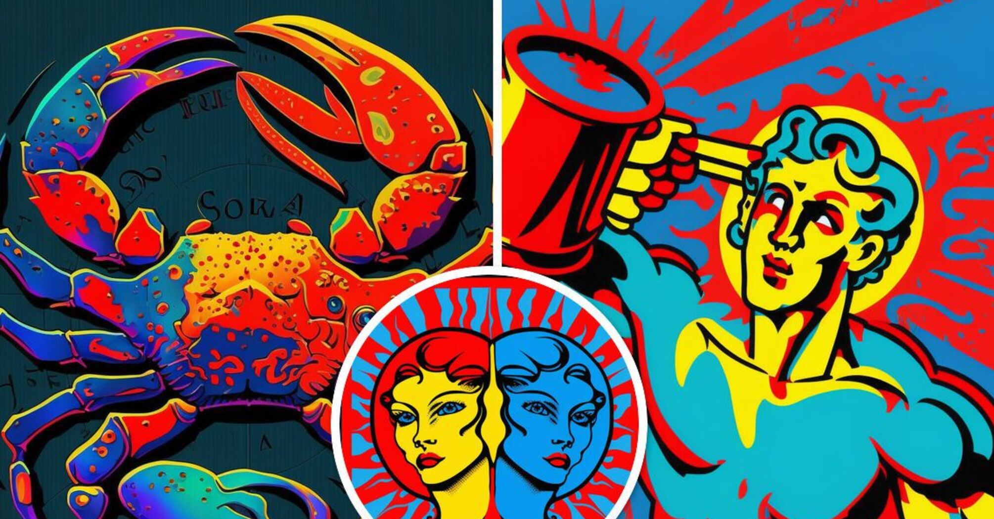 Гороскоп для трьох знаків зодіаку