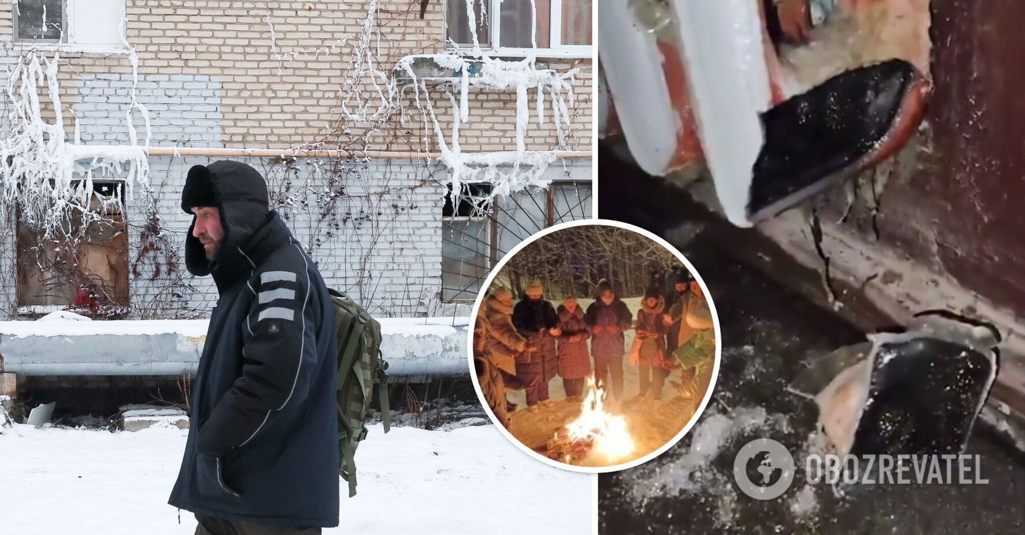 W niektórych rosyjskich miastach ludzie przetrwali bez ogrzewania