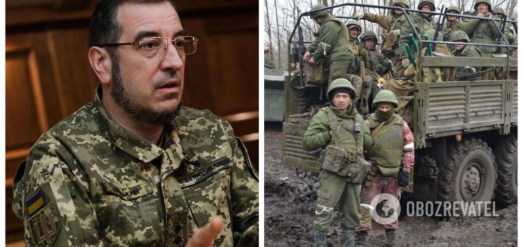 Powerful columns are no longer used: Skibitsky tells how occupants changed tactics of assaults at the front