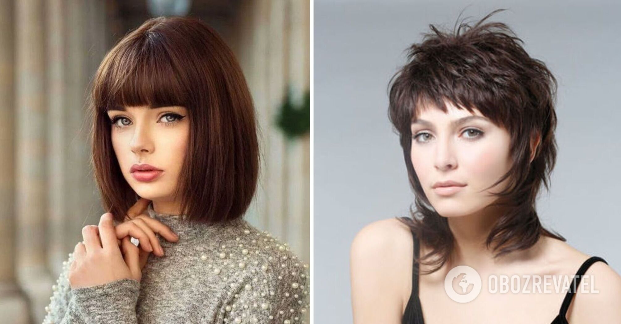 Symmetrical hairstyles age you