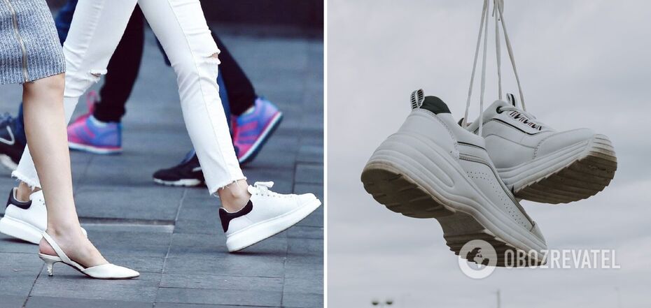The most sales fashionable sneakers