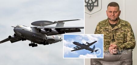 Załużny potwierdza zniszczenie wrogich A-50 i Ił-22 przez ukraińskie siły powietrzne i dziękuje za operację