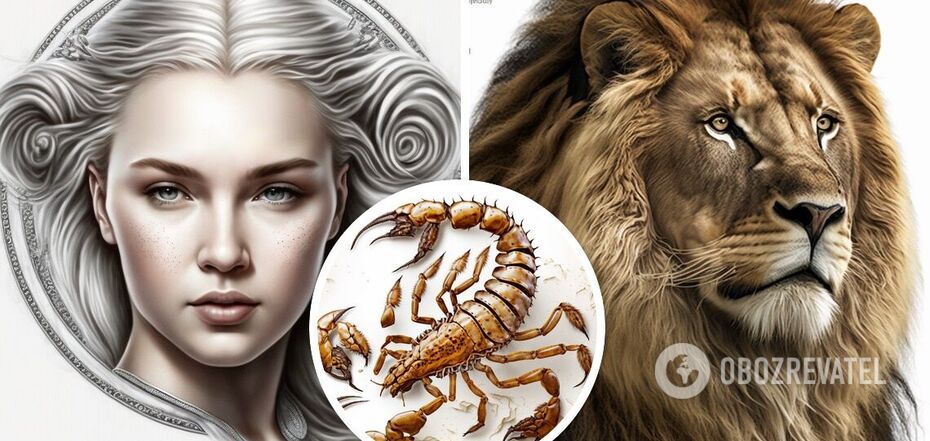 Гороскоп для Девы, Льва и Скорпиона