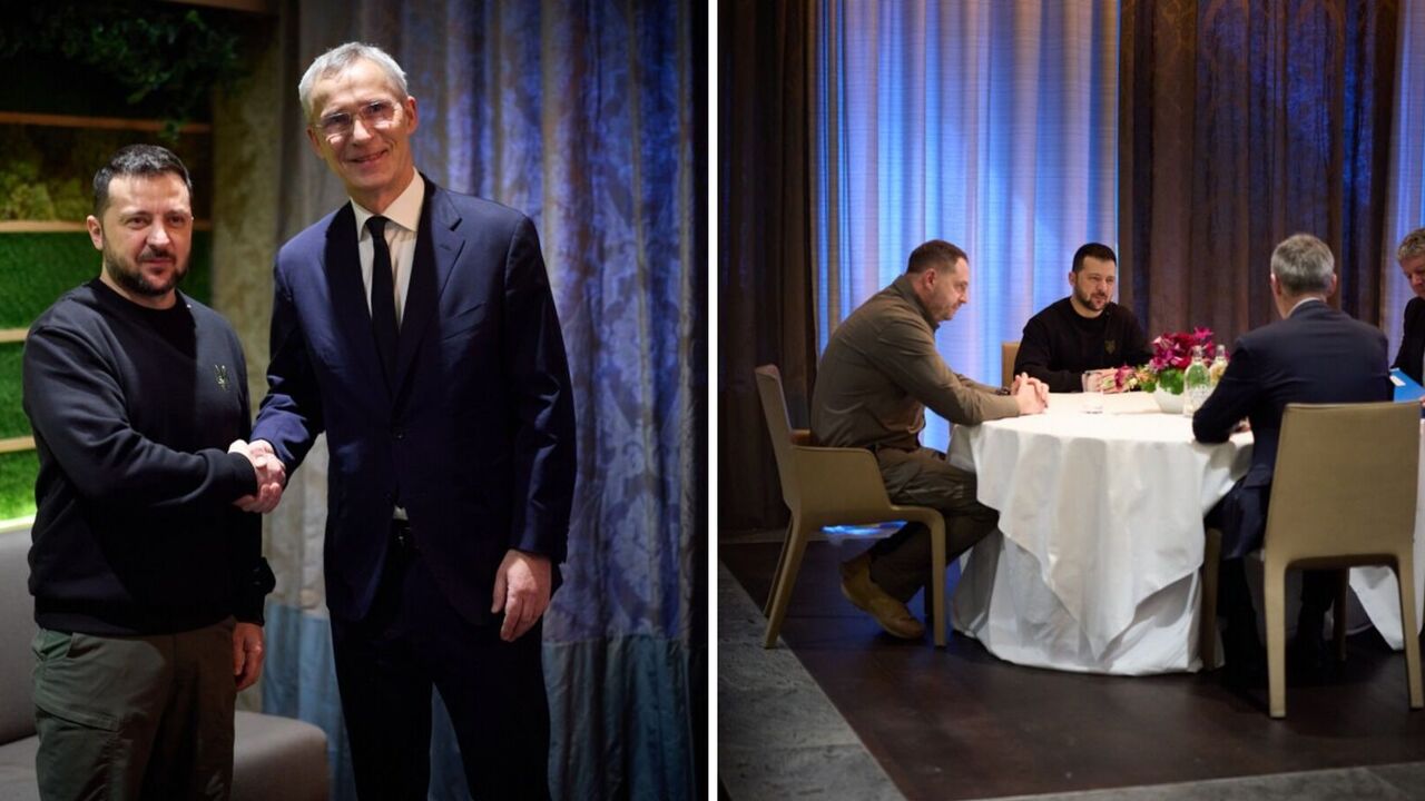 Zelenskyy met with Stoltenberg in Davos and discussed fighting in Ukraine and strengthening of air defense: details