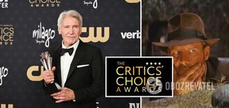 Harrison Ford, who was honored for his career achievements, issued an emotional speech at the Critics Choice Award 2024. The audience gave him a standing ovation
