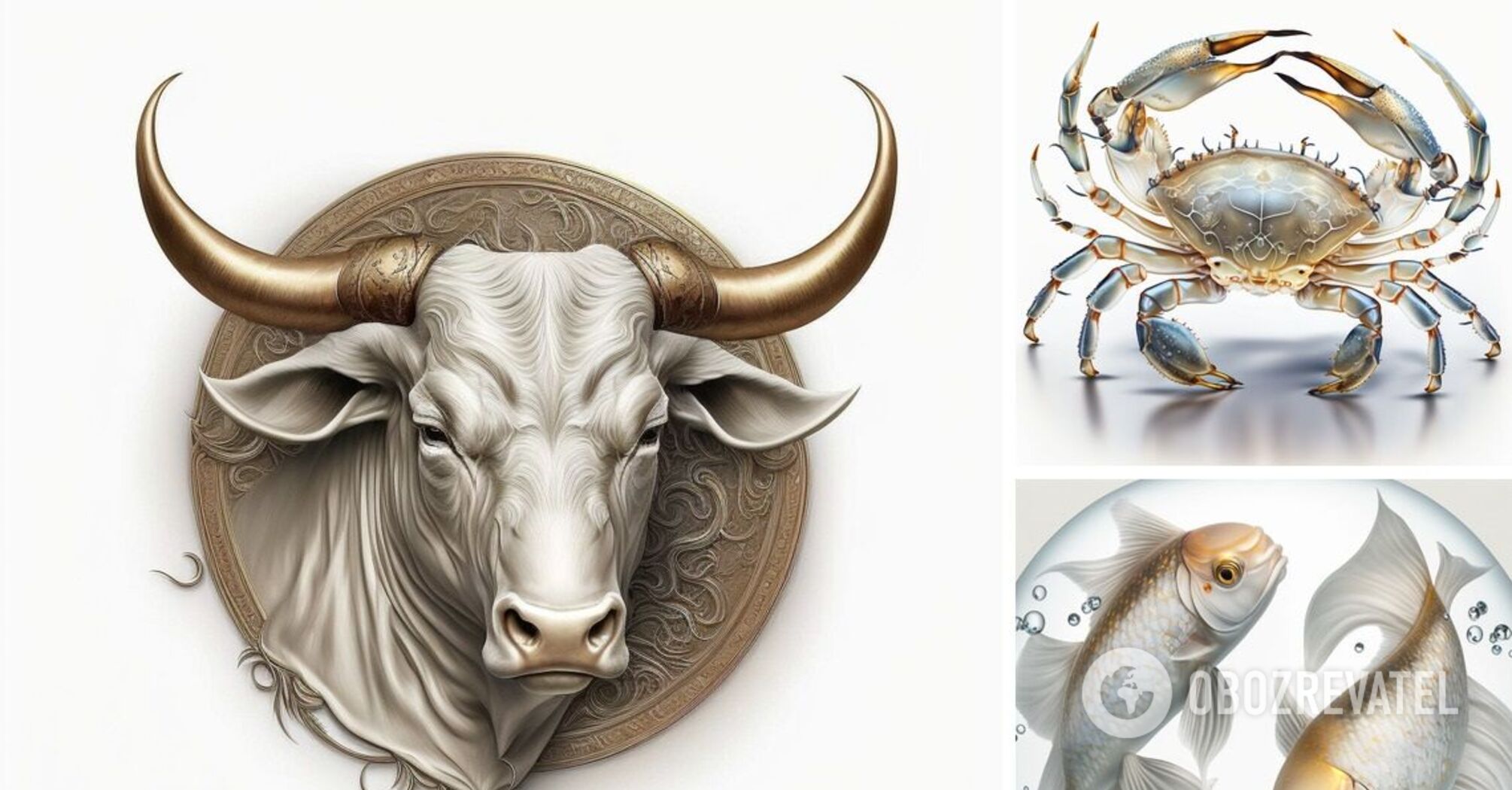 Гороскоп для трьох знаків зодіаку