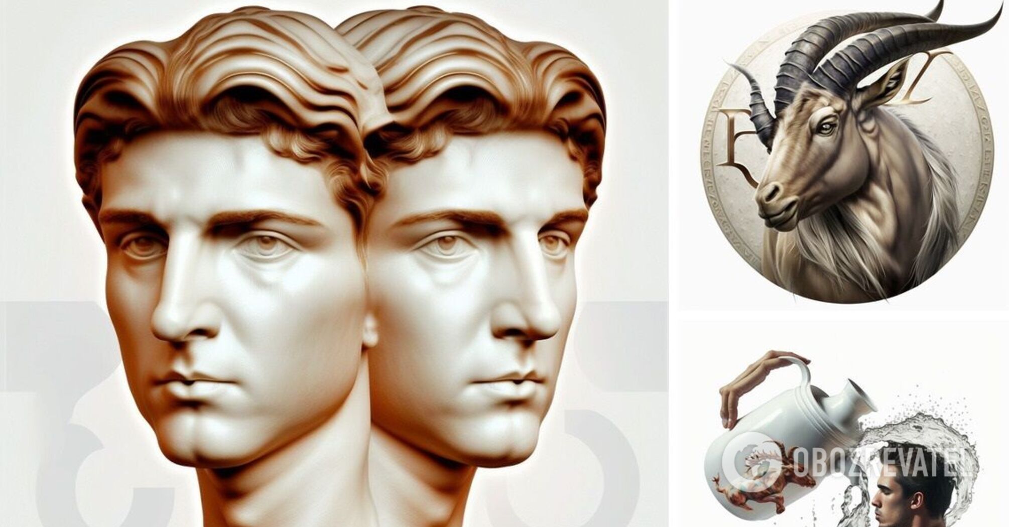 Гороскоп для трьох знаків зодіаку