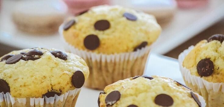 Yummy banana muffins that turn out very lush and moist