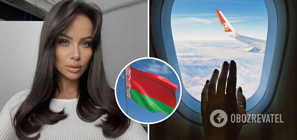 The singer who was convicted for the song by "Okean Elzy" managed to escape from Belarus: Mariyem Herasymenko shared a photo from the plane