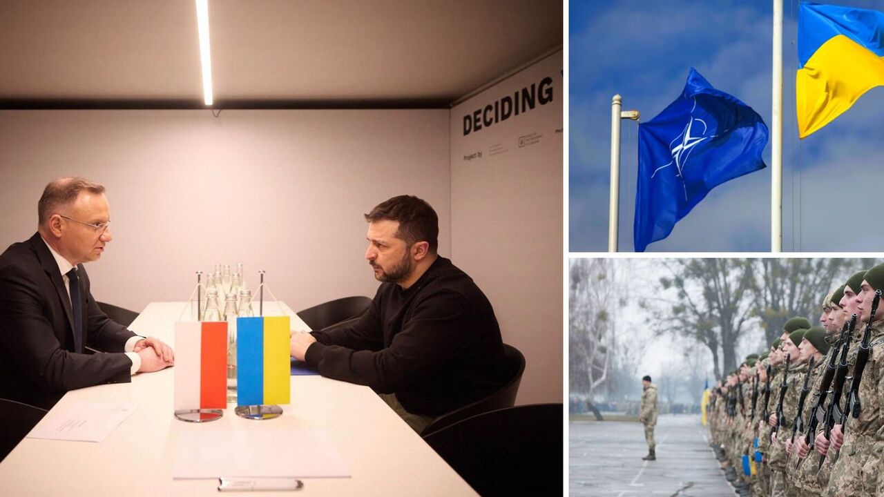 Duda mówi, że przystąpienie Ukrainy do NATO może nastąpić przed końcem wojny