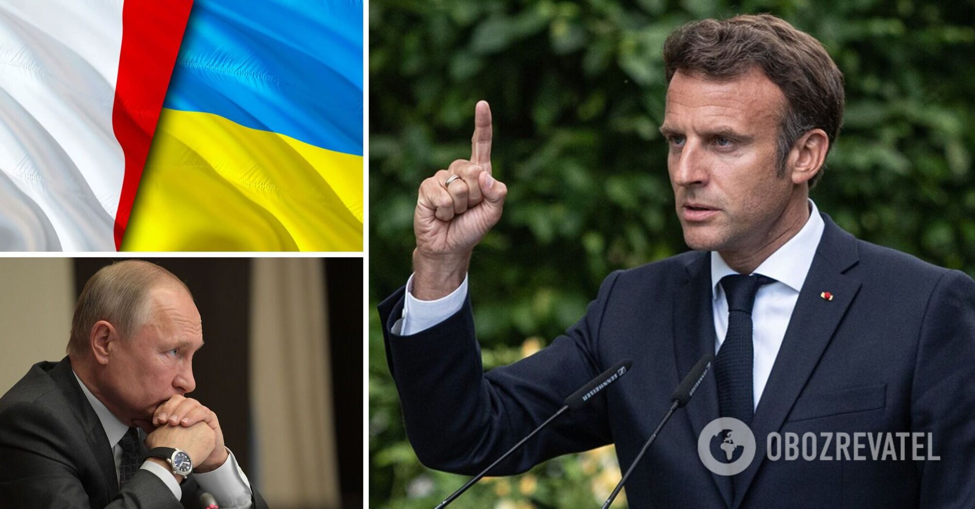 "This is a means of putting pressure on Putin." Macron confirms in Davos that France plans to sign security agreement with Ukraine