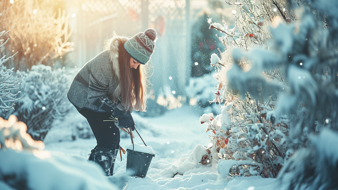 The garden will sparkle with new colors: what to do in the countryside in winter
