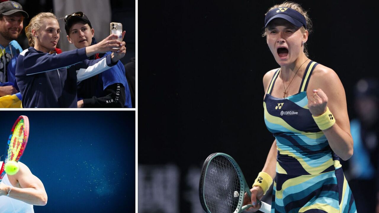 The well-known Ukrainian tennis player defeated her opponent from Moscow at the Australian Open 2024
