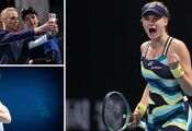The well-known Ukrainian tennis player defeated her opponent from Moscow at the Australian Open 2024