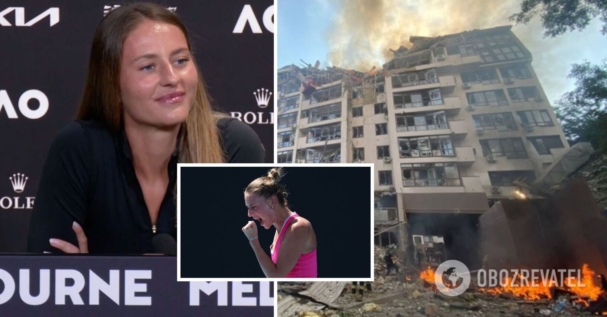 "They want drama!" Ukrainian tennis player accused the West and journalists of silencing the war