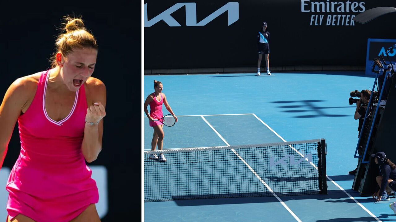 Kostiuk accused of "promoting political themes" after refusing to shake hands with the Russian at the Australian Open