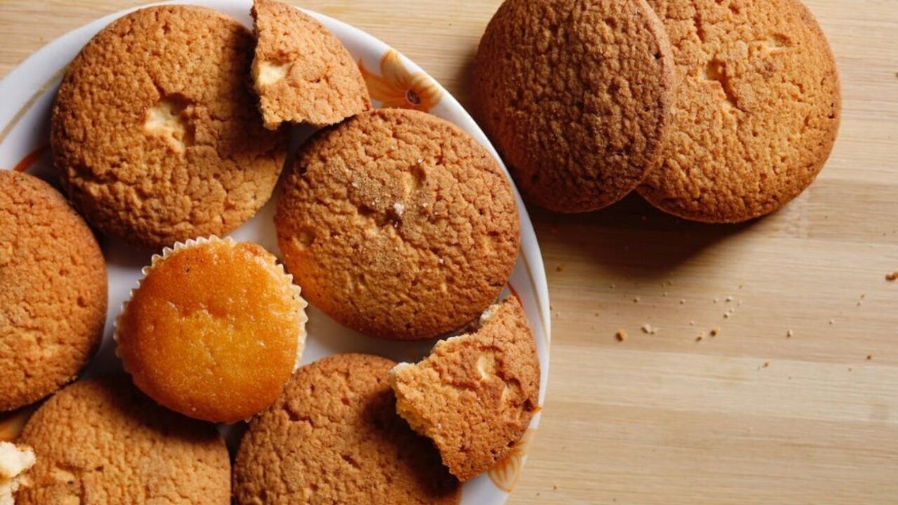 Cookies without oil and dairy products: bake for 13 minutes