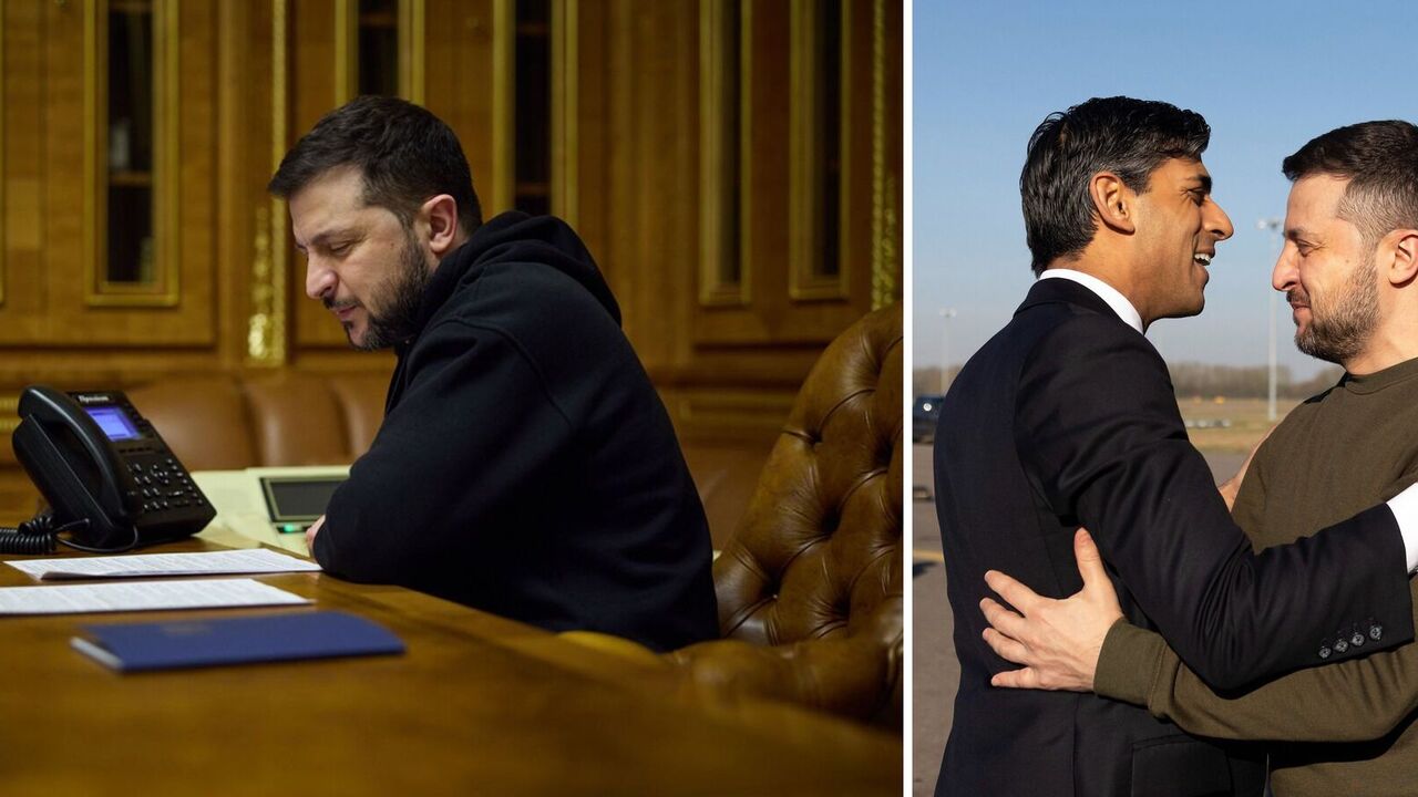 Zelenskyy and Sunak had a phone conversation