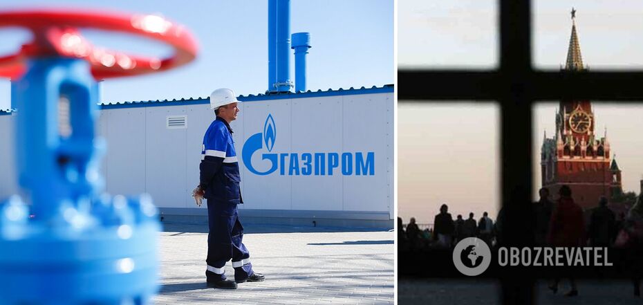 Gazprom's performance has collapsed