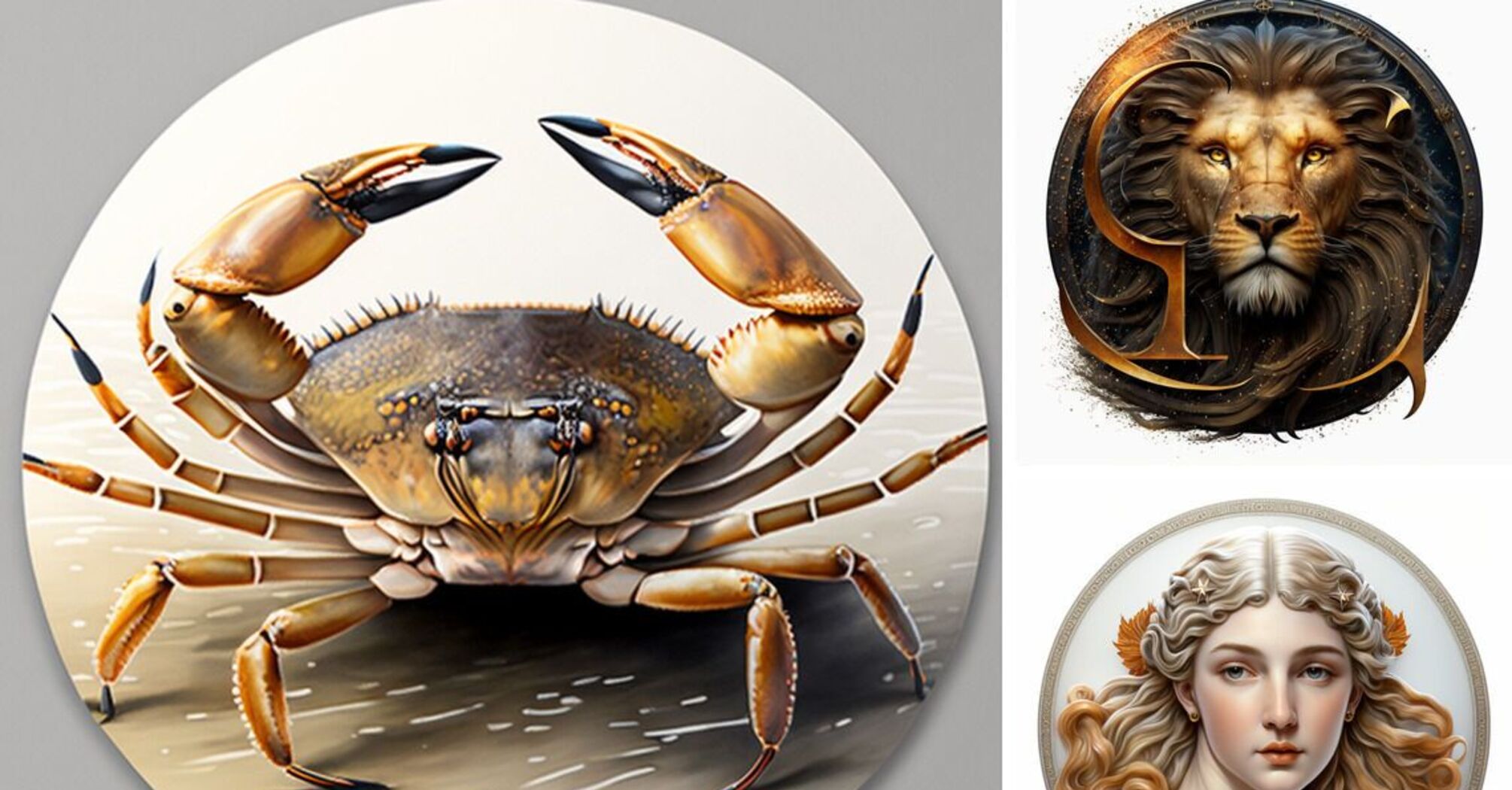 Гороскоп для трьох знаків зодіаку