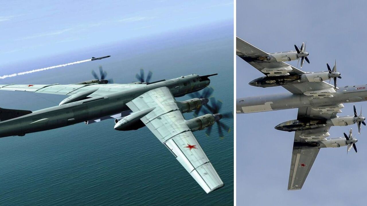 Rosyjski strategiczny bombowiec rakietowy Tu-95