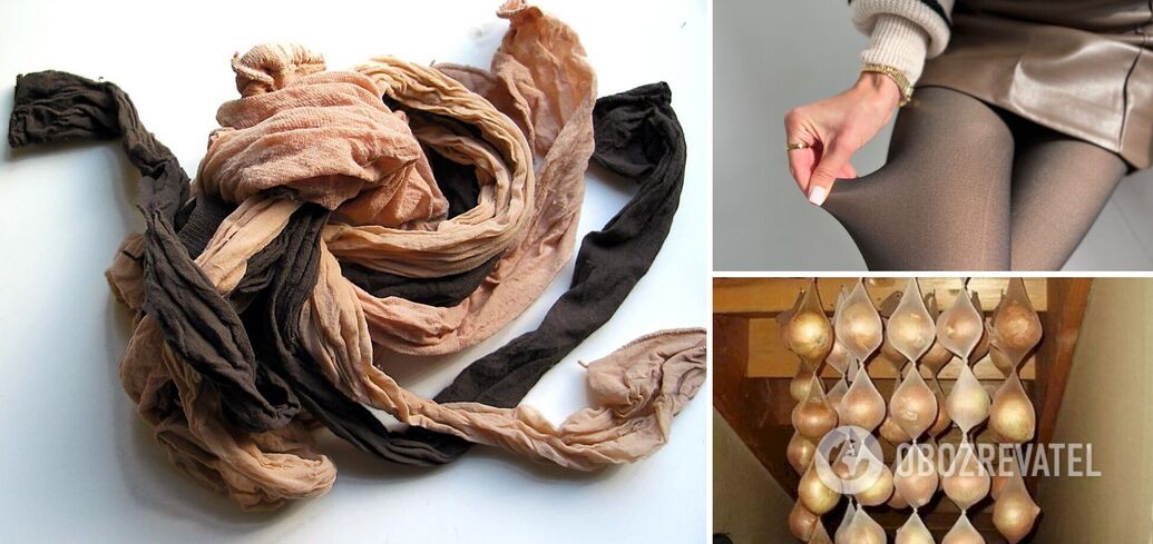 What to do with old nylon tights: 8 interesting ideas