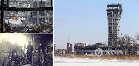 "Oni przeżyli - beton nie!" Ukraina uhonorowała niezłomnych cyborgów broniących lotniska w Doniecku