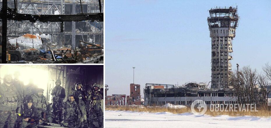 "Oni przeżyli - beton nie!" Ukraina uhonorowała niezłomnych cyborgów broniących lotniska w Doniecku