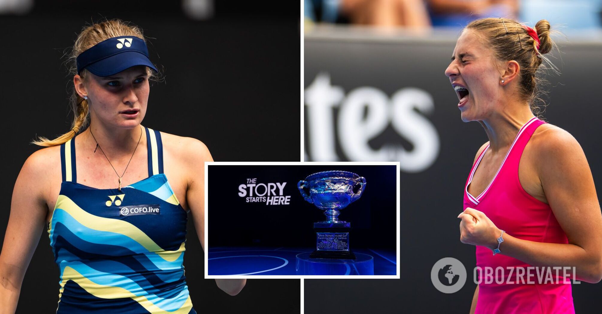 Ukraine set a historic record at the Australian Open