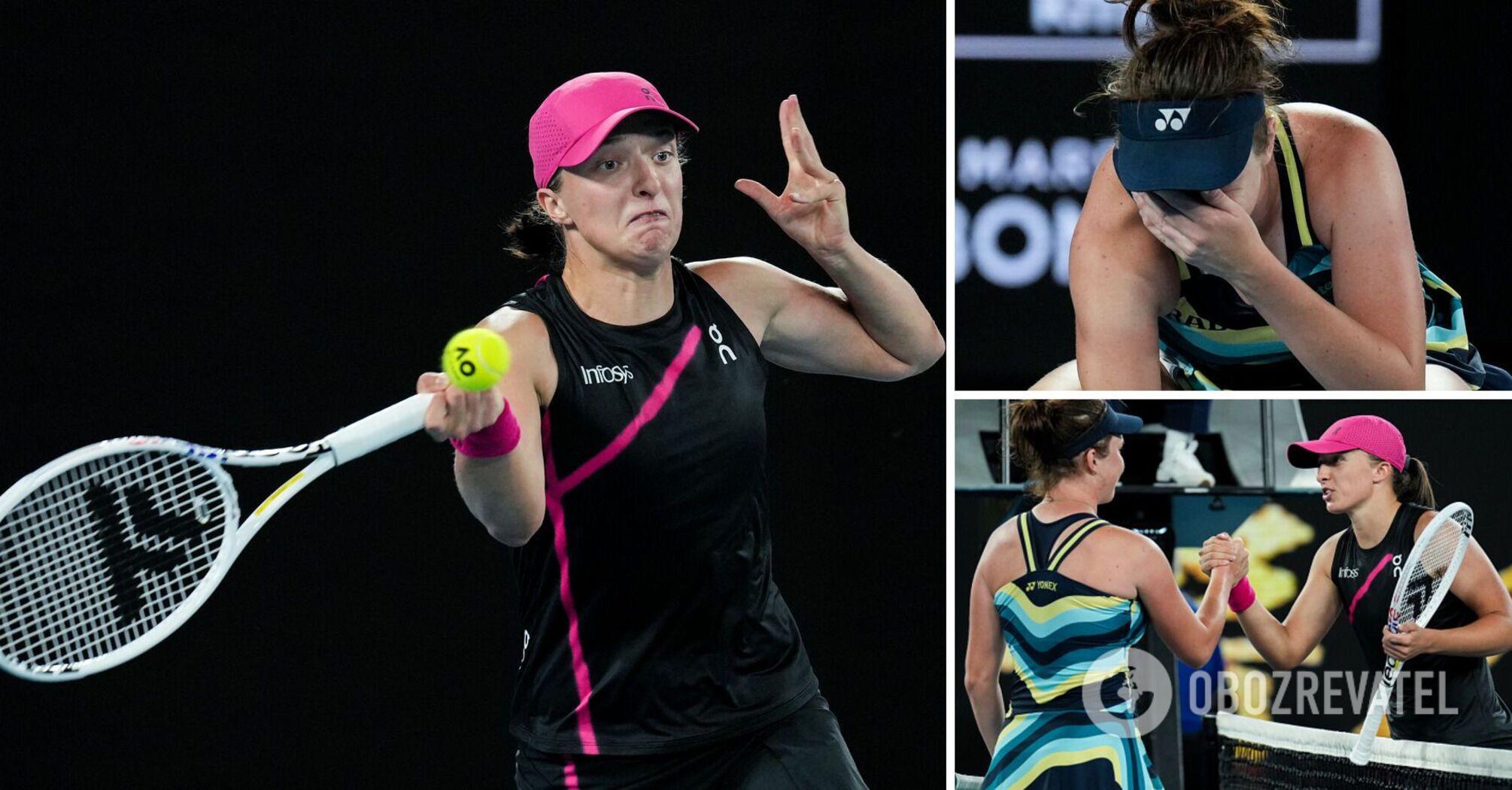 She supported Ukraine. A grand sensation happened at the Australian Open