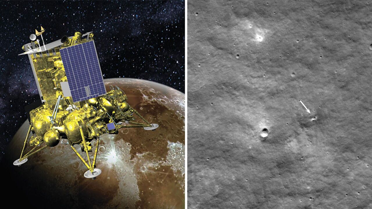 Russia is capable of breaking through the bottom not only on Earth: the crash of the Luna 25 module created a crater on the Moon. Photo