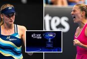 Ukraine set a historic record at the Australian Open