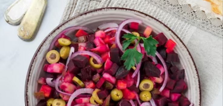 Beetroot salad with olives: an interesting combination of flavors for the winter menu