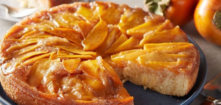 Seasonal cottage cheese casserole with persimmons: you will need only 5 ingredients