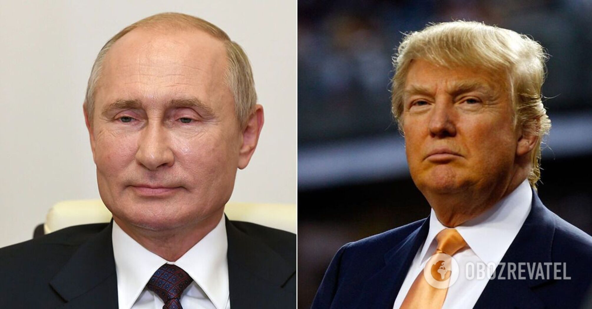 Vladimir Putin and Donald Trump