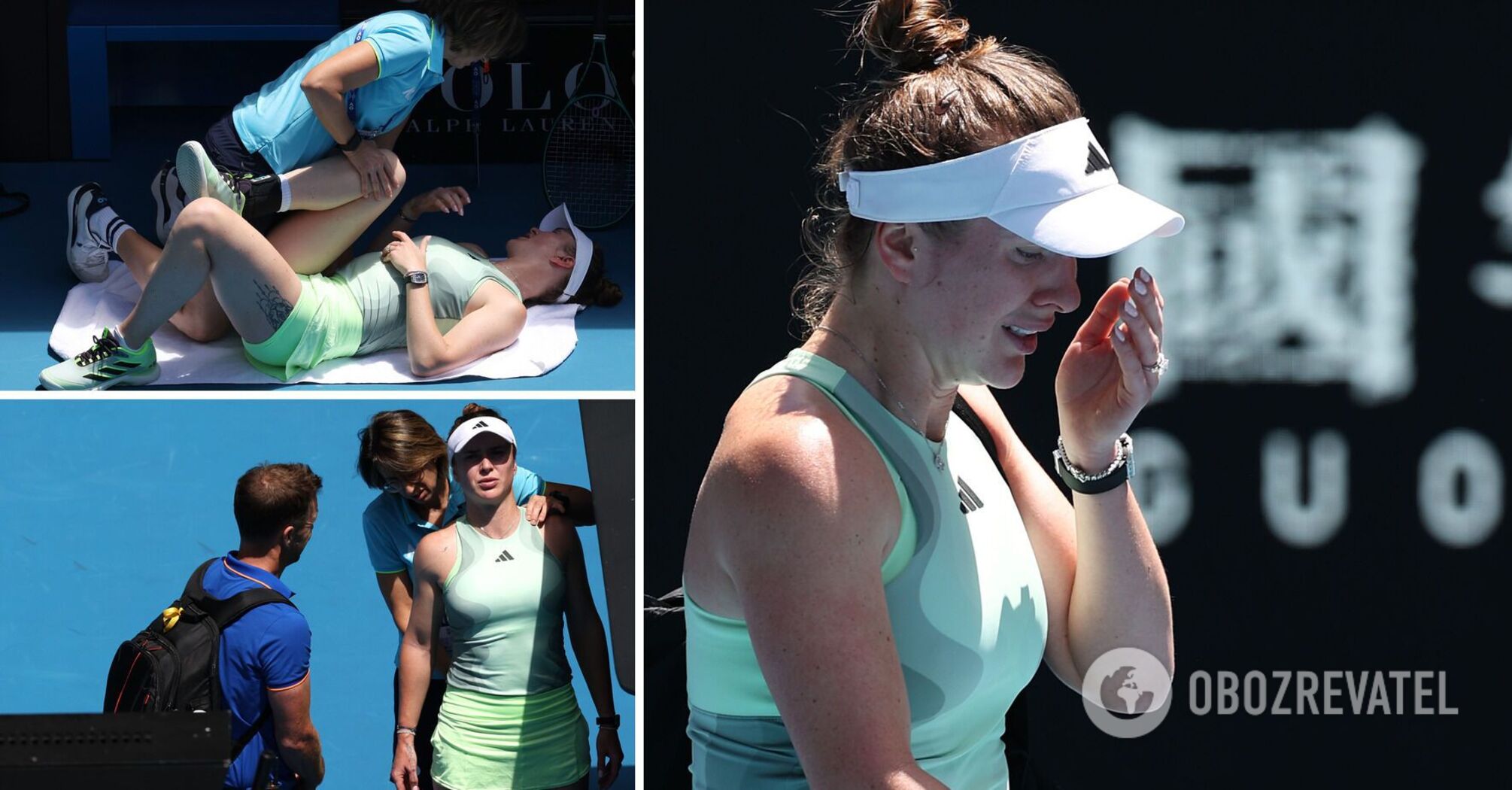 "Strzelił mi w plecy": Switolina wycofała się z 1/8 finału Australian Open 2024 we łzach
