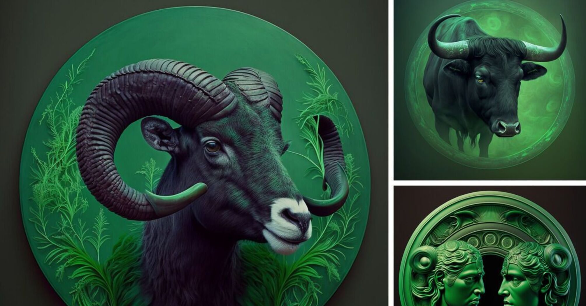 Гороскоп для трех знаков зодиака