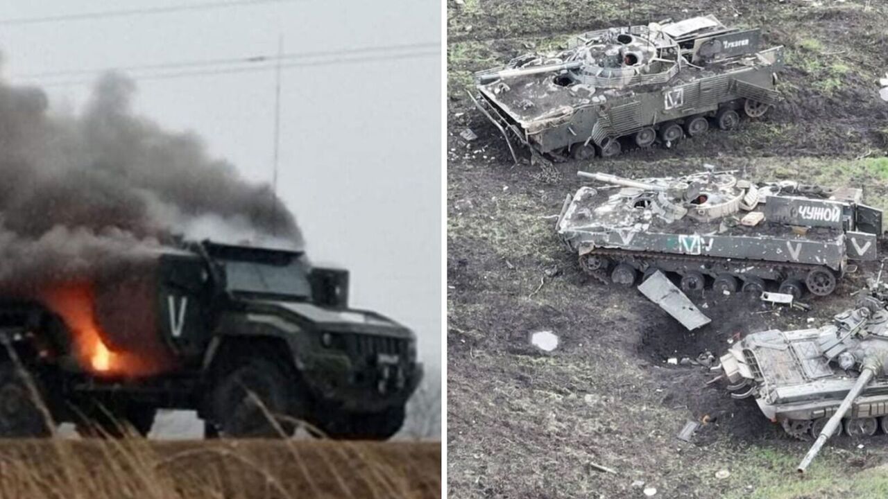 Confirmed losses of the Russian army near Avdiivka are more than ten times higher than those of the Ukrainian Armed Forces –  Oryx