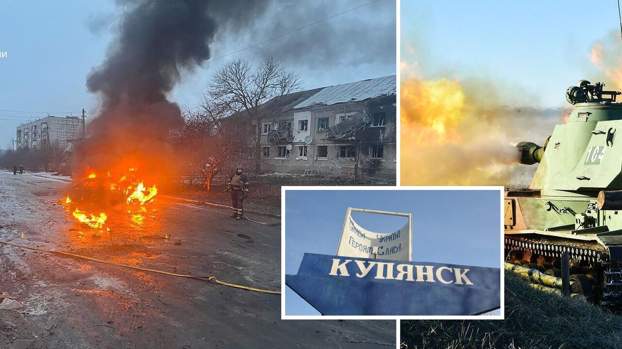 Wróg ostrzelał Kupiańsk