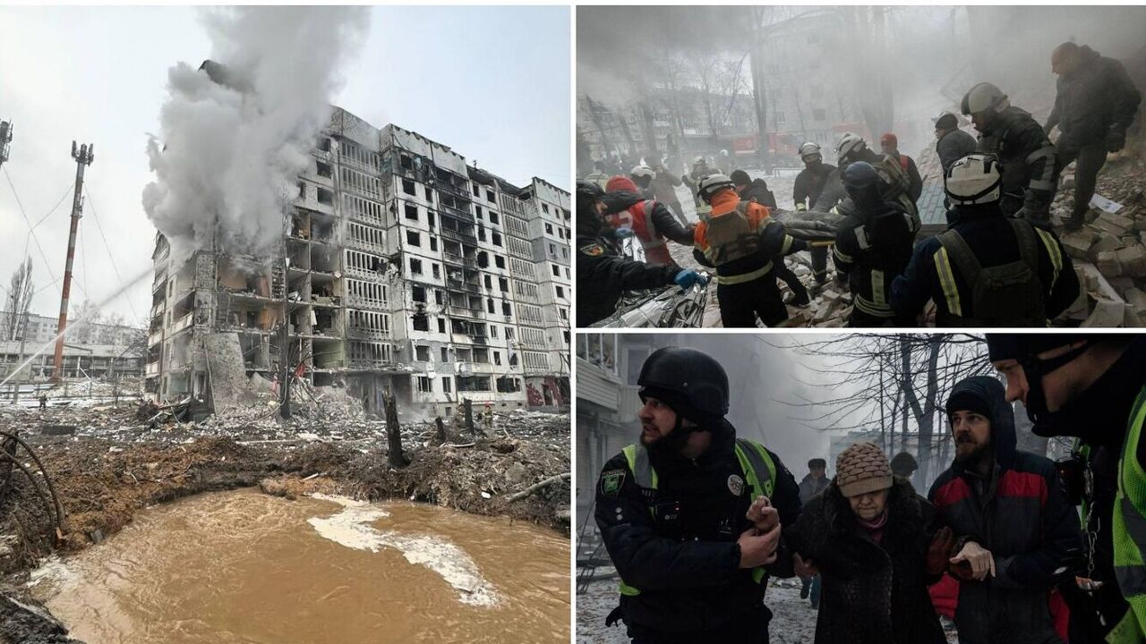 The enemy fired missiles at Kharkiv
