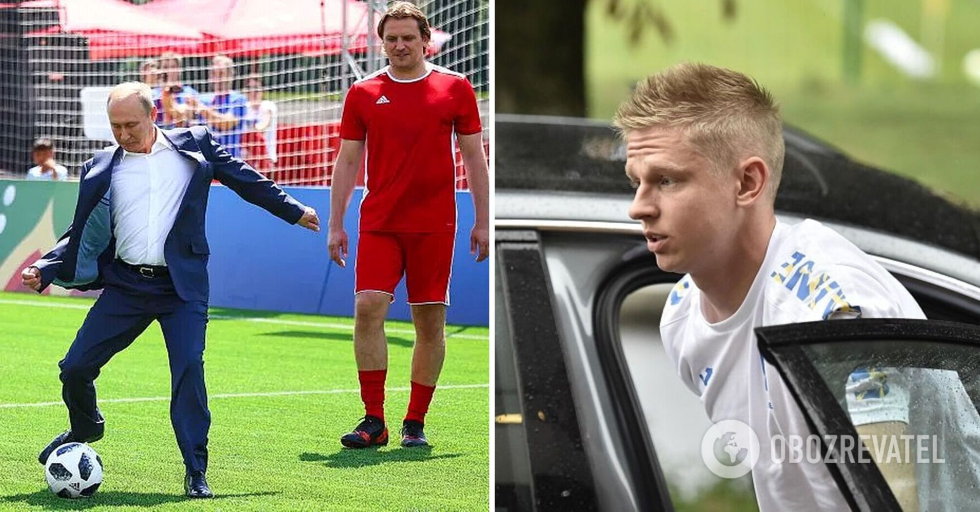 "What is Russia trying to achieve?" Zinchenko reminded the British of the war in Ukraine