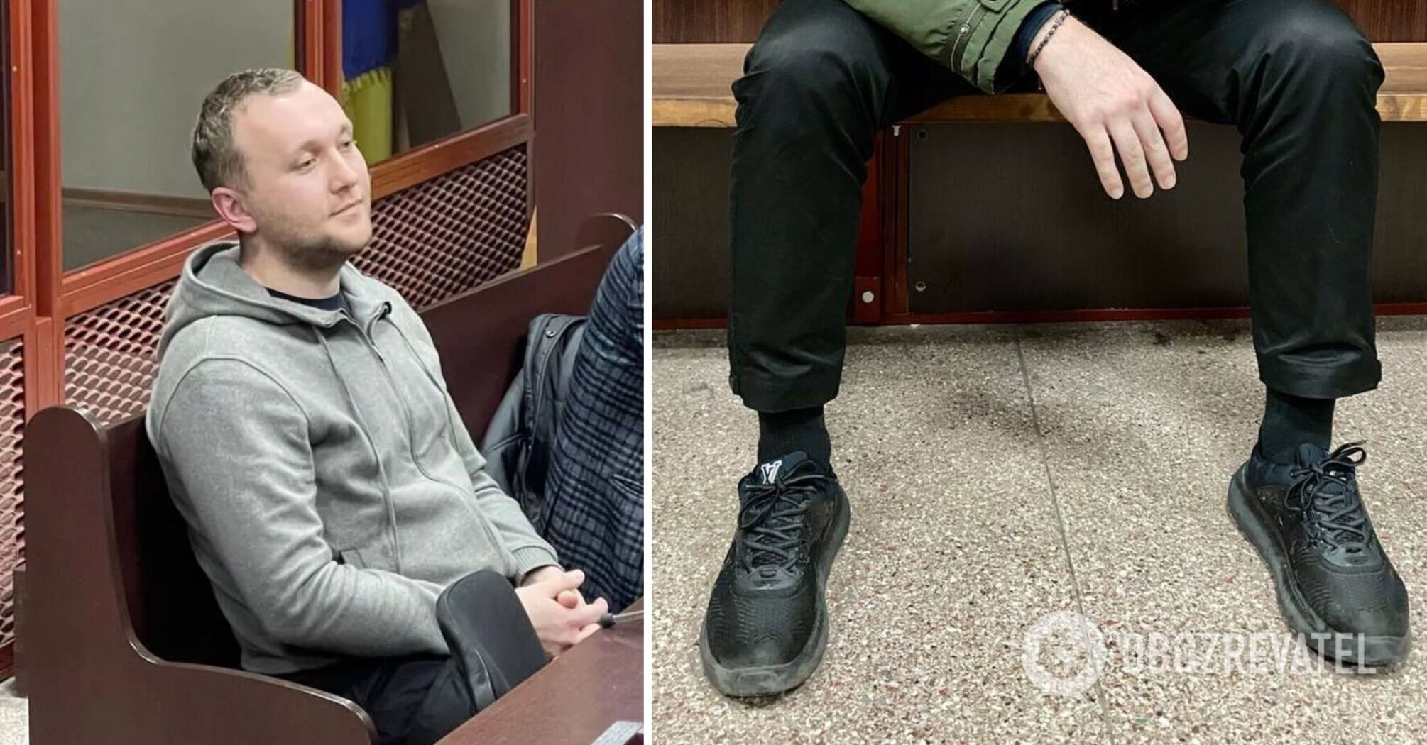 Hrynkevych's son, accused of fake purchases for AFU, shows off Louis Vuitton sneakers worth about 1,000 euros
