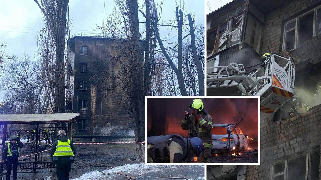 Consequences of the missile attack on the capital