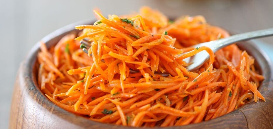 Delicious Korean-style carrots