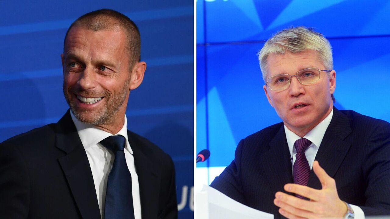 Prezydent UEFA był podziwiany w Rosji, gdzie życzono mu "siły umysłu, by przeciwstawić się stanowisku wielu krajów"
