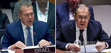 "Rosja zabija pokojowo nastawionych Ukraińców za pomocą irańskich dronów": Stały Przedstawiciel Izraela stawia Ławrowa na swoim miejscu w ONZ