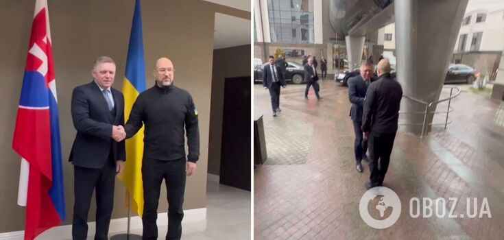 "Stosunki dwustronne są na porządku dziennym": Premier Słowacji Fico przybywa do Użhorodu z wizytą na Ukrainie. Wideo