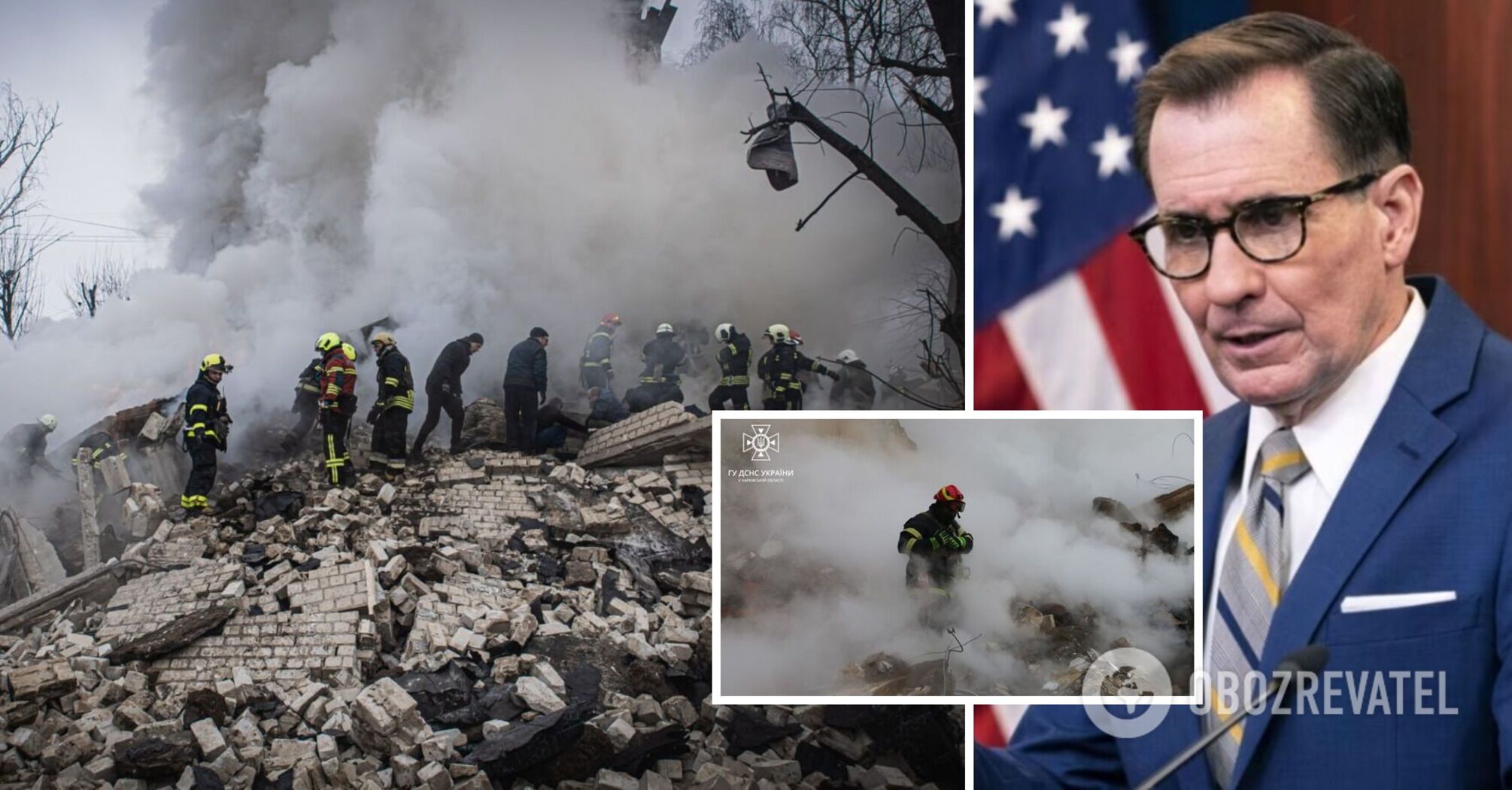 Kirby speaks about Russian shelling of Ukraine