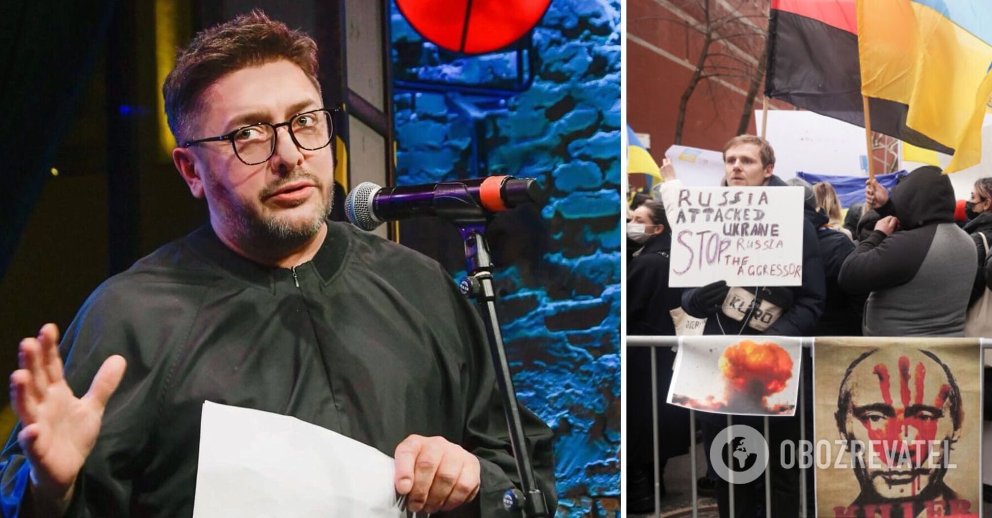 Sukhanov, who has lived in Russia for 40 years, sent a Ukrainian supporter of Putin to the curb