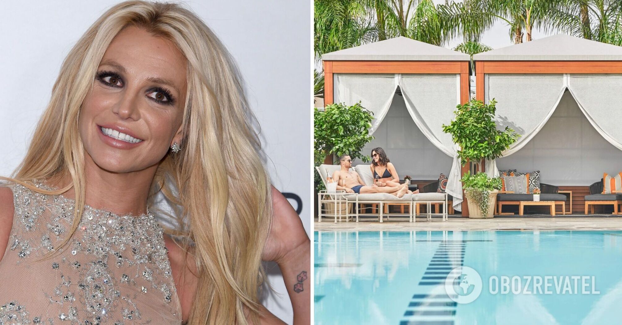 She walked naked by the pool: Britney Spears is blacklisted at a luxury hotel in Los Angeles